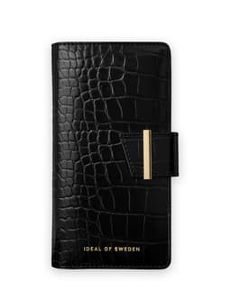 Cora Phone Wallet Galaxy S22 Jet Black Croco
