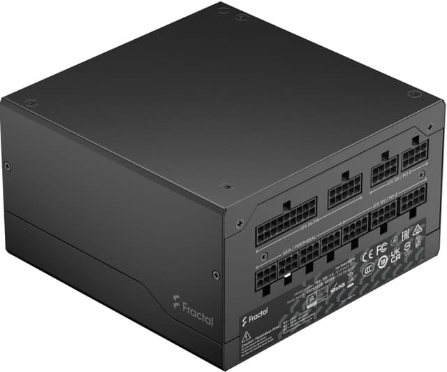 Fractal Design Ion Gold 850W strømforsyningsenhet 24-pin ATX Sort