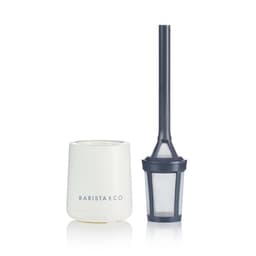 Brew It Stick Kaffe- og Tesil – Hvit