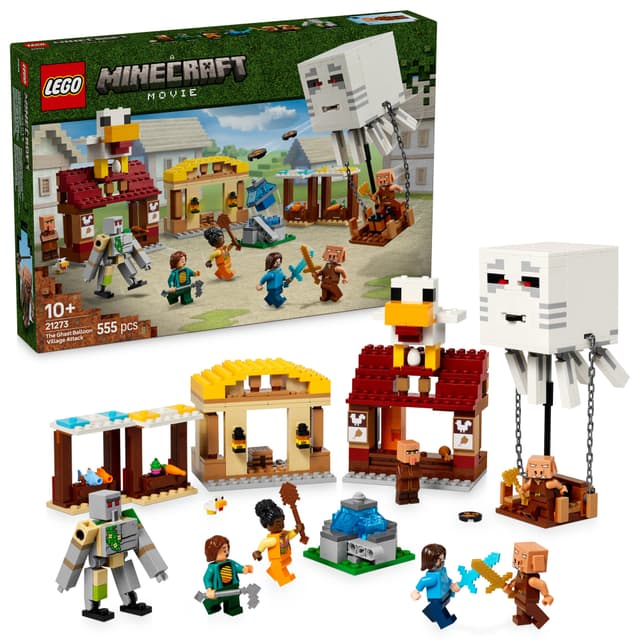 LEGO Minecraft Landsbyangrep med Geist-ballong 21273