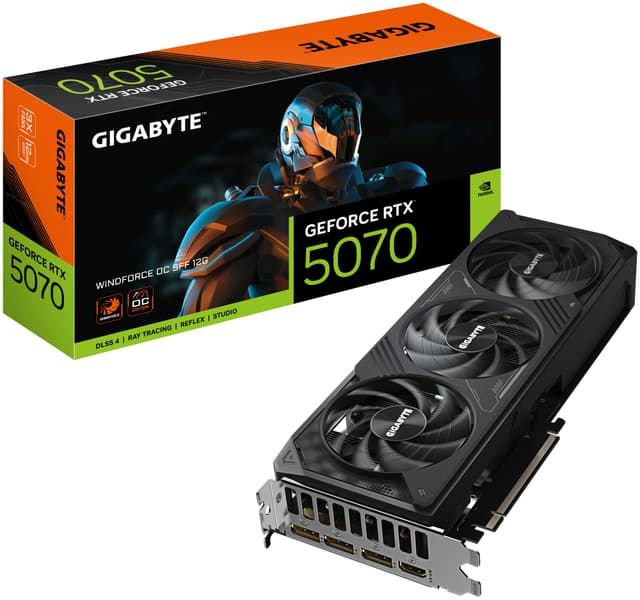 Gigabyte GeForce RTX 5070 Windforce grafikkort