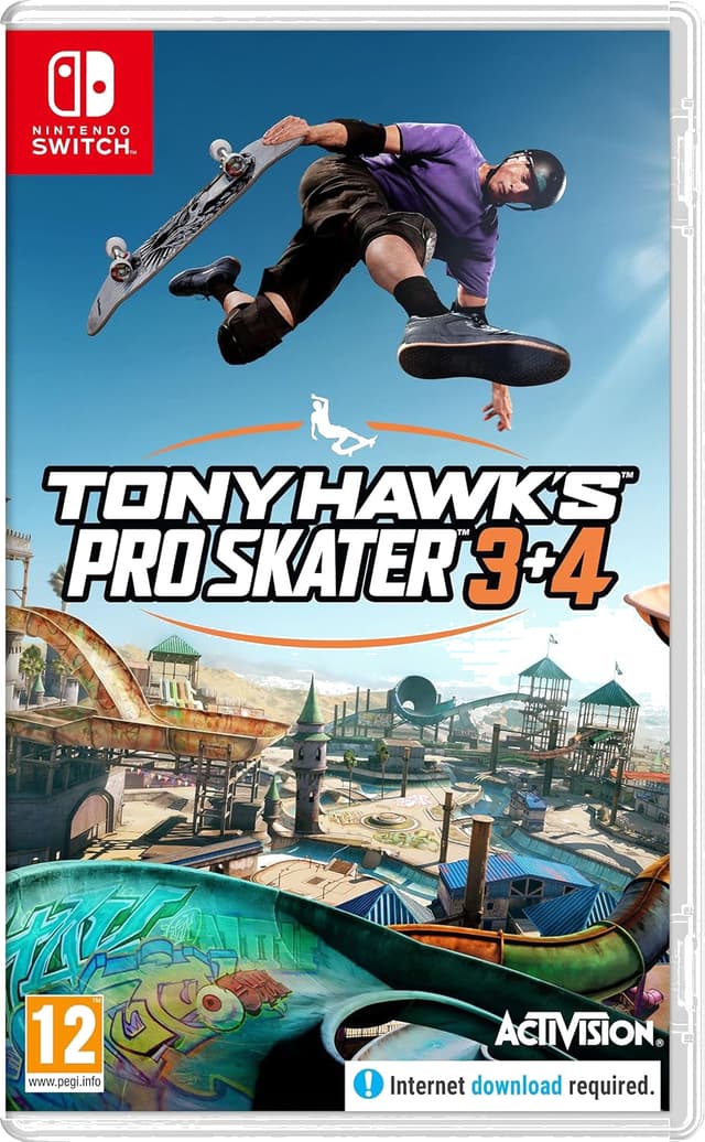 Tony Hawk"s Pro Skater 3 + 4 (Switch)