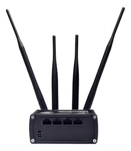 TELTONIKA RUT950 GSM-3G-4G-ruter, dual sim, 4G opp til 150 Mbps, svart
