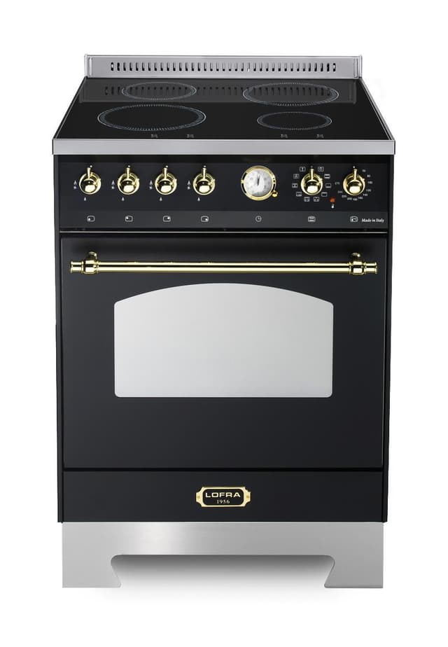 Lofra - Dolce Vita 60 cm (1 ovn) (Svart/Messing) Induksjon