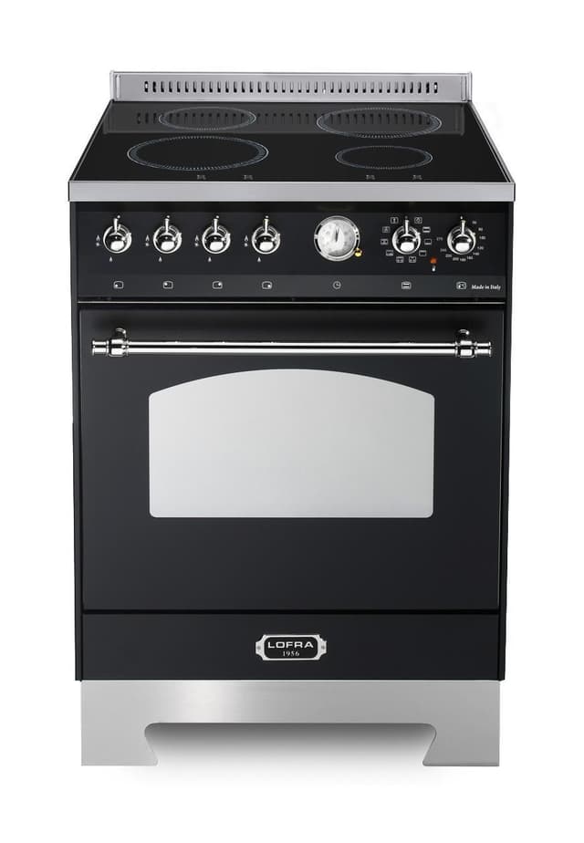 Lofra - Dolce Vita 60 cm (1 ovn) (Svart/Krom) Induksjon