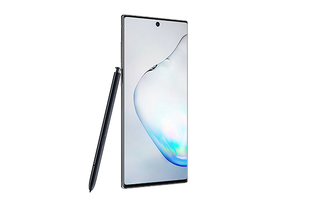 Samsung Galaxy Note 10 -puhelin ja stylus-kynä Samsung Galaxy Note 10 -puhelin ja stylus-kynä