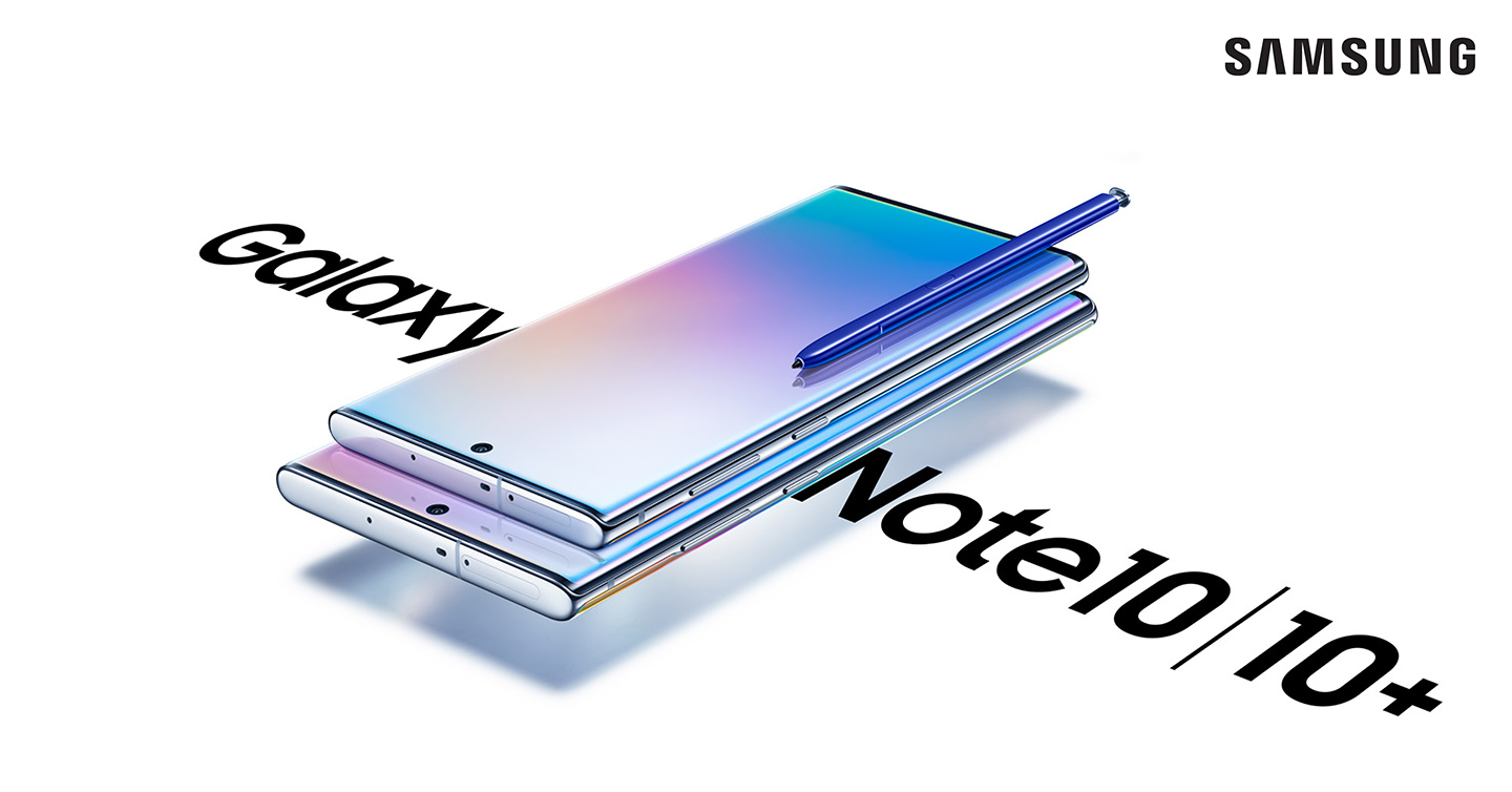 Samsung Galaxy Note 10- ja Note 10+ -puhelimet Samsung Galaxy Note 10- ja Note 10+ -puhelimet