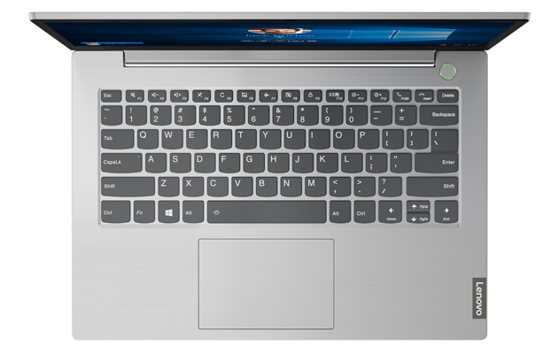 Vaikuttavat ominaisuudet Harmaa Lenovo ThinkBook 14” -kannettava.