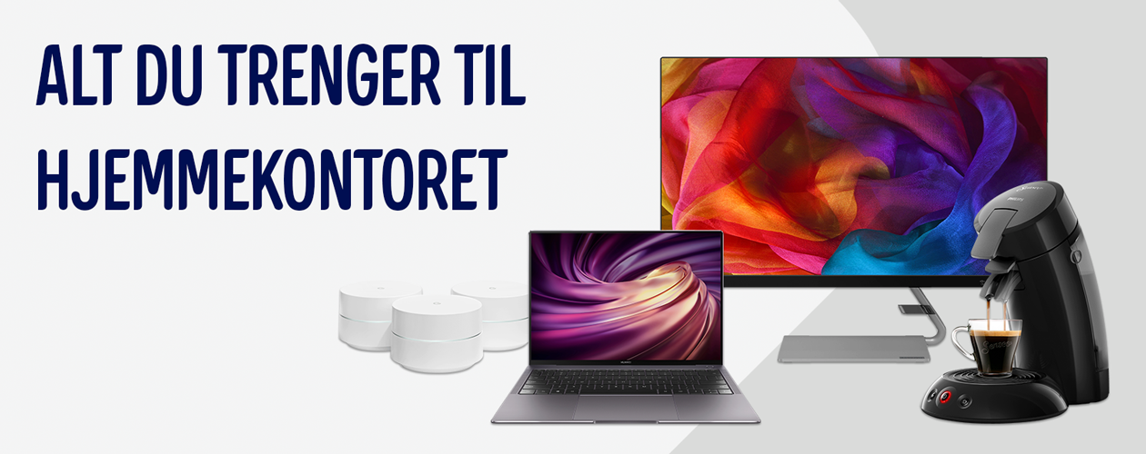 Alt du trenger til hjemmekontoret! Alt du trenger til hjemmekontoret!