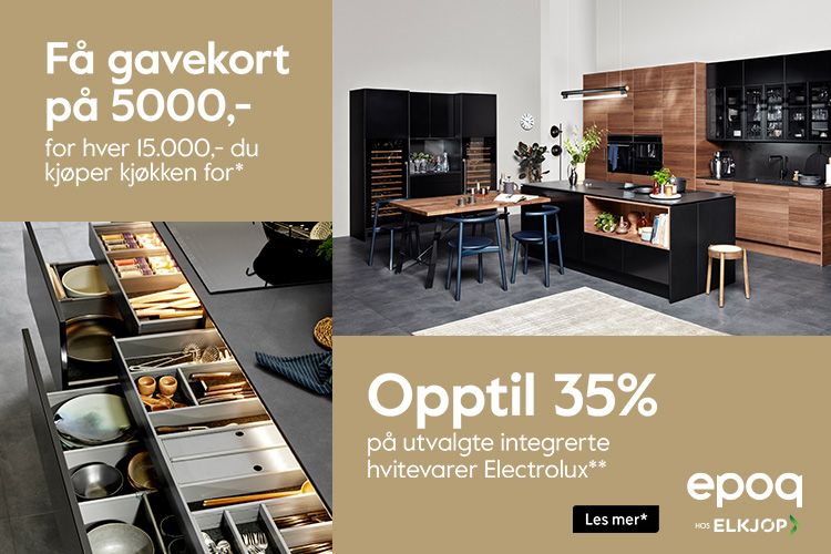 Kampanje på Epoq og Electrolux
