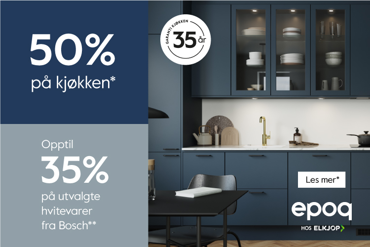 Her Finner Du Mer Informasjon Rundt Var Aktuelle Kampanjer Pa Epoq Kjokken Elkjop