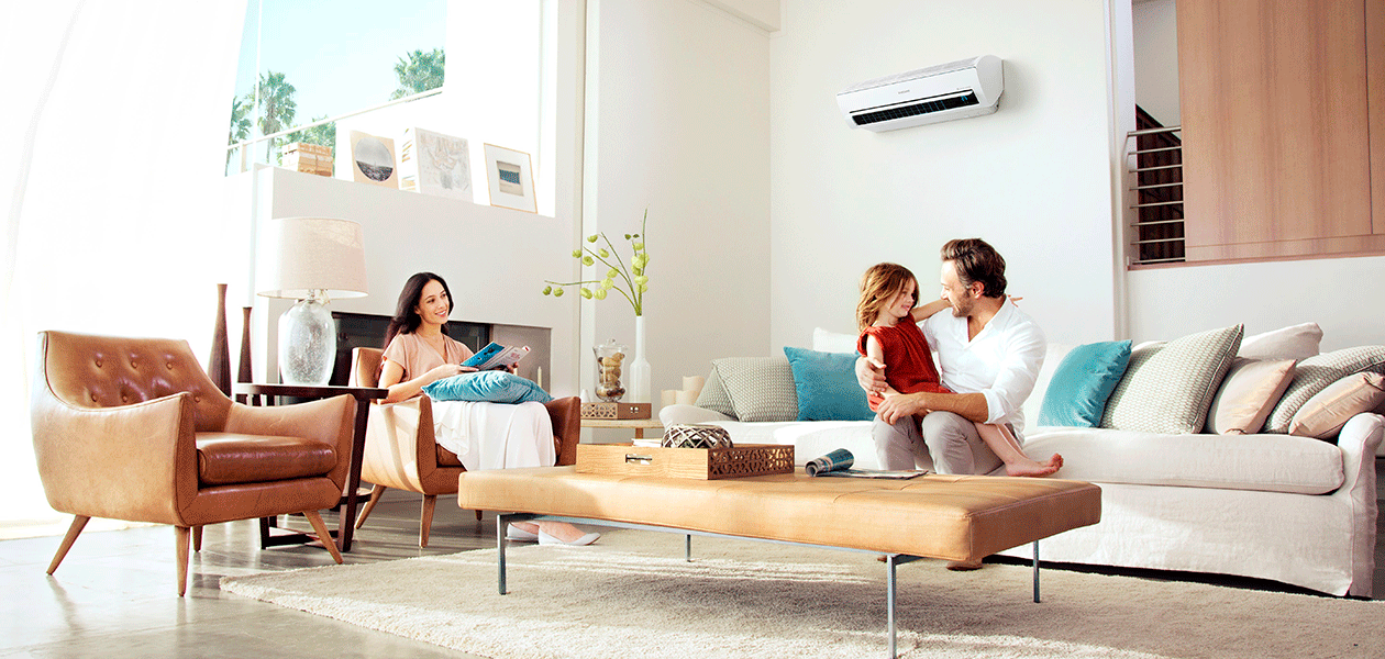 Samsung varmepumpe toppbanner