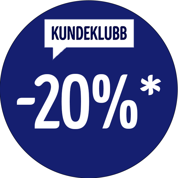  *Nå får du som klubbmedlem opptil 30% avslag på utvalgte integrerte Samsung og Miele hvitevarer. Kampanjen gjelder 18.09 til og med 8.10. Avslaget på prisen er markert med en boble og trekkes fra når du er logget inn som medlem. Les mer om kampanjen her: