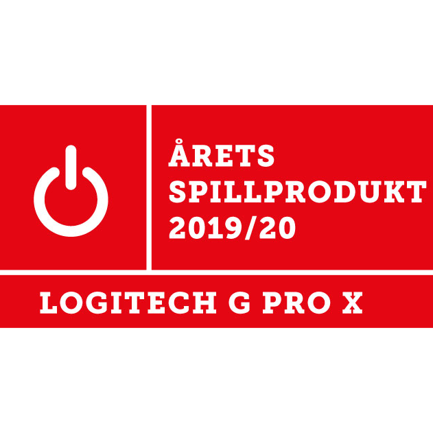 Spillhodetelefonene Logitech G Pro X er kåret til «Årets spillprodukt 2019/2020».