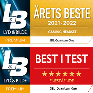 "JBL Quantum One gir deg alt man kan forvente av et gaming-headset på en gang – og mer til i form av ANC." sier Lyd & Bilde etter deres test, desember 2020