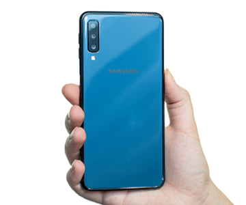 Samsung Galaxy A7 Baksiden av Samsung Galaxy A7