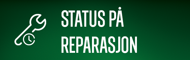 Sjekk status på din reparasjon Status reparasjon