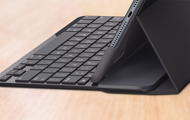 Logitech Slim Folio etui mtastatur til iPad (sort Logitech Slim Folio etui mtastatur til iPad (sort