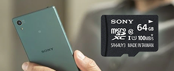 Sikker og rask lagring med minnekort fra Sony Sikker og rask lagring med minnekort fra Sony