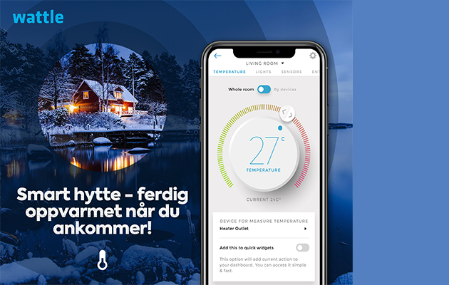 Ring hytta varm med Wattle Bilde av hytte med tekst om Wattle cabin