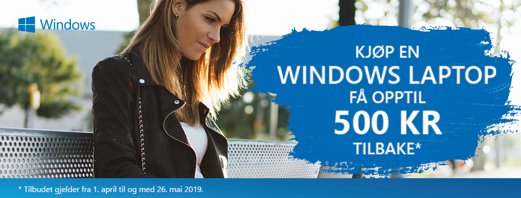 Cashback-uker på bærbare Windows-PC-er Cashback-uker på bærbare Windows-PC-er