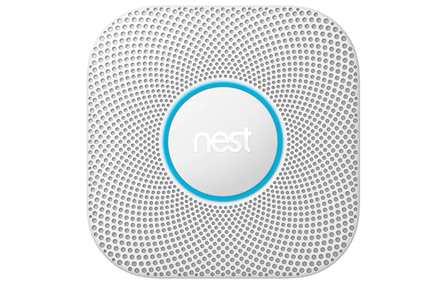 Du kan koble en røykalarm til en smart ovn, for eksempel En Nest Protect røykvarsler