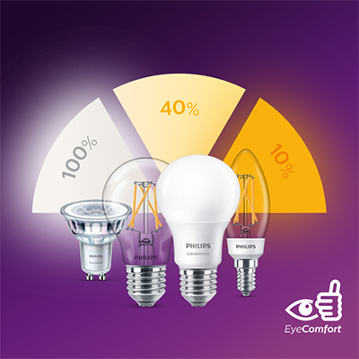 Philips LED pærer Elkjøp Philips SceneSwitch LED PÆRE E27 | LED Lyspære