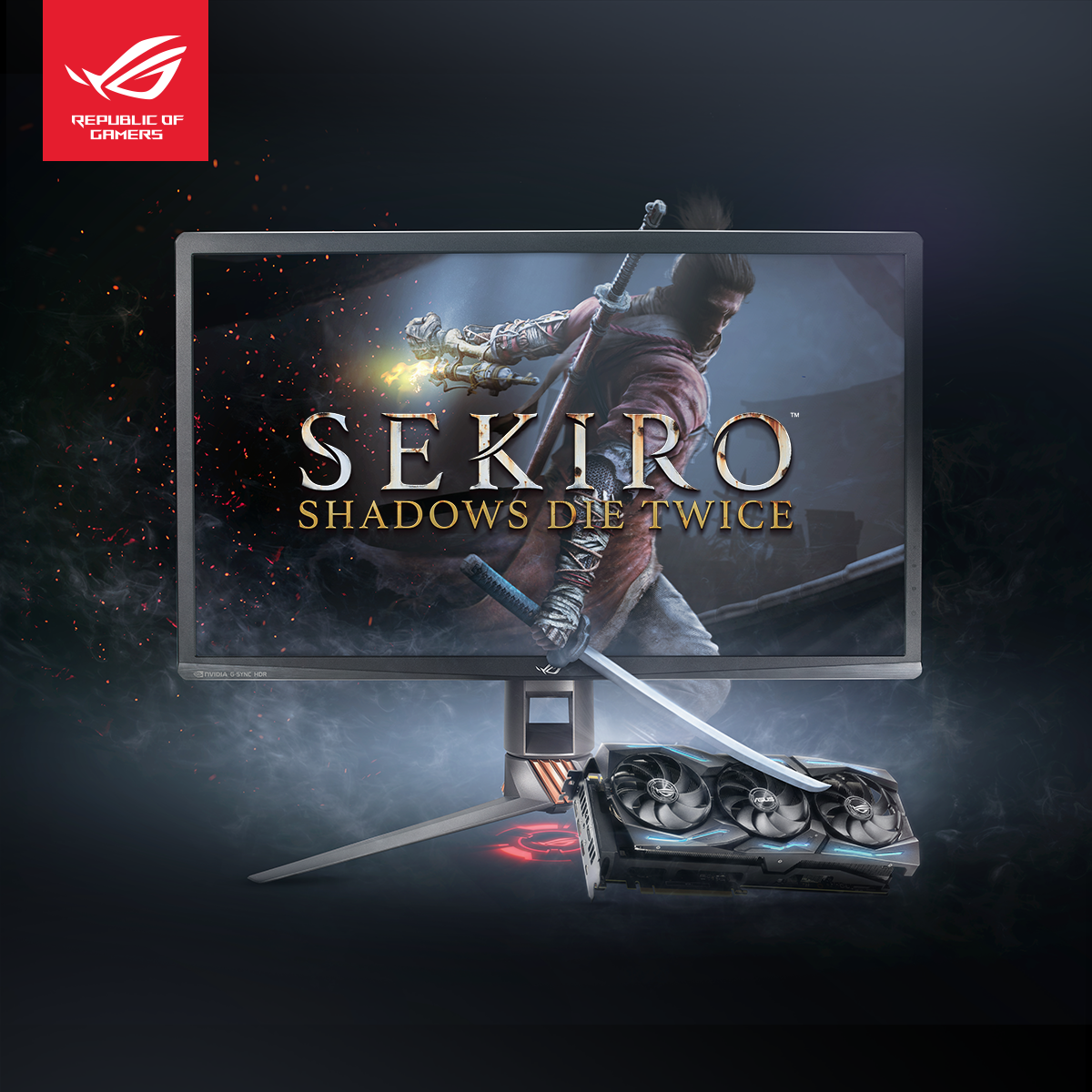 Få Sekiro: Shadows Die Twice ved kjøp av ASUS-produkter Få Sekiro: Shadows Die Twice ved kjøp av ASUS-produkter