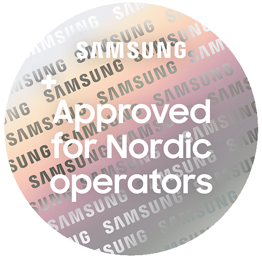 Samsung - Approved for Nordic operators Approved for Nordic operators - Samsung