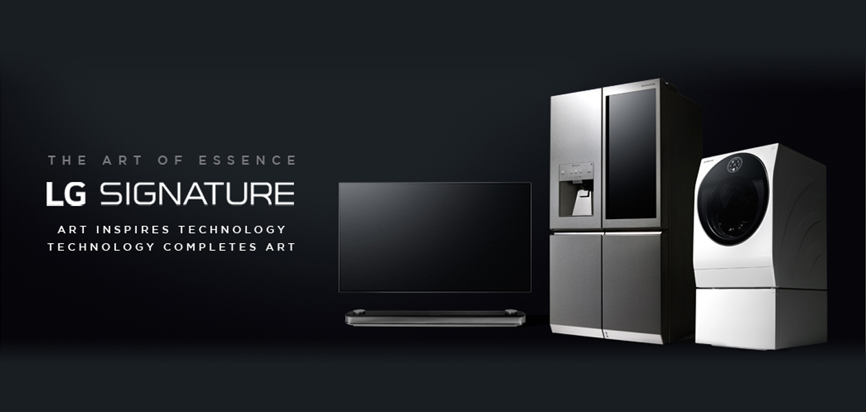 LG SIGNATURE: The Art of Essence LG SIGNATURE: The Art of Essence – LG:s nye og elegante produktserie