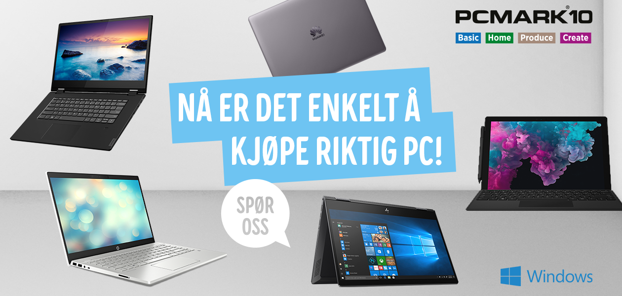 Kjøp riktig PC med Elkjøp og PCMark Kjøp rett PC med Elkjøp og PCMark