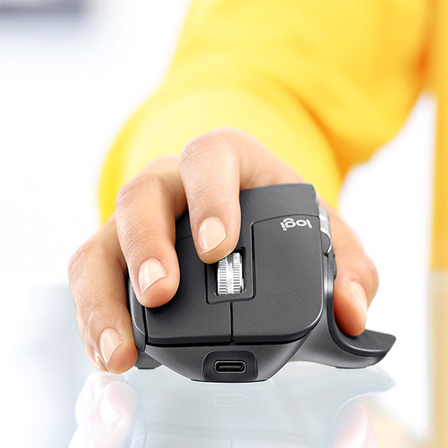 Logitech MX Master 3 trådløs datamus (sort) Fotografering Logitech MX Master 3 trådløs datamus (sort) Fotografering
