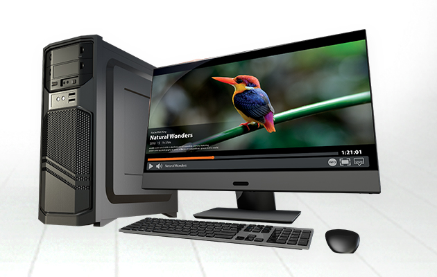 Stasjonaere Datamaskiner Med Prosessorer Og Eller Grafikkort Fra