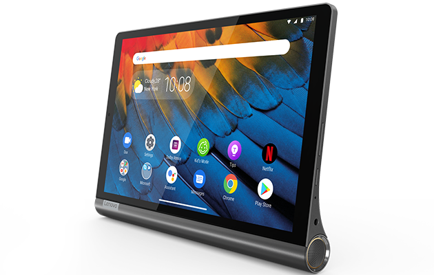 Verdens første nettbrett med Google Assistant Produktbilde av Lenovo Yoga Smart Tab