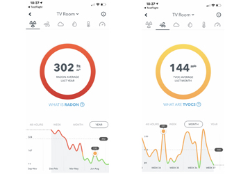 Få bedre inneklima med Airthings Airthings-appen