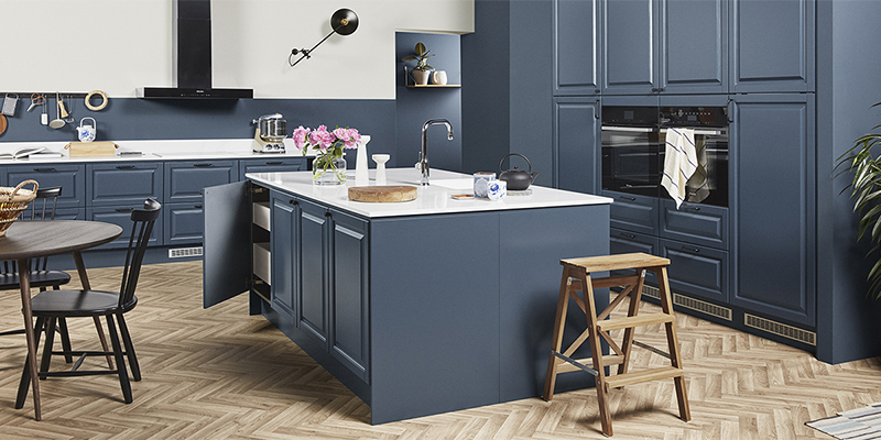 Bli kjent med kjøkkenserien Heritage Epoq-kjøkken i serien Heritage Light Grey