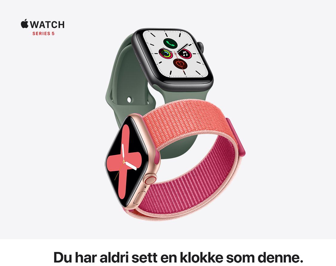 Apple Watch Series 5 - du har aldri sett en klokke som denne