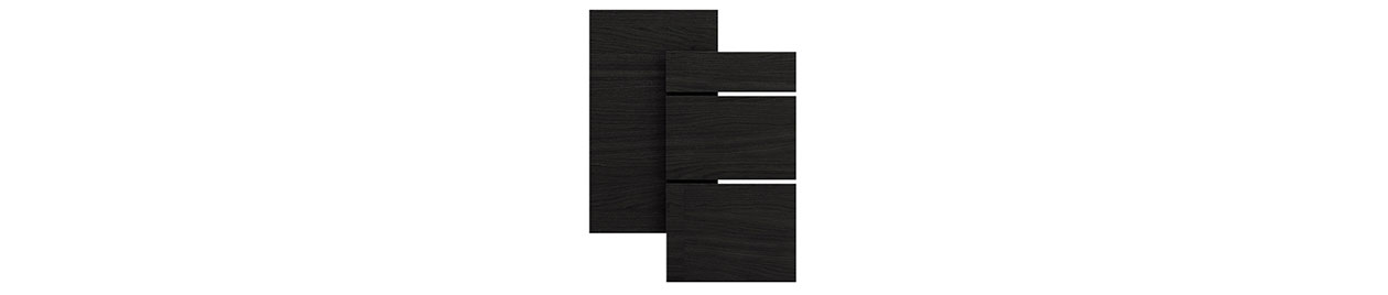 Kjøkkenskap fra Epoq av typen Edge Black Ash