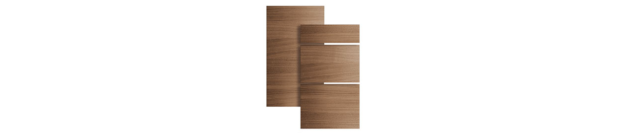 Kjøkkenskap fra Epoq av typen Edge Walnut
