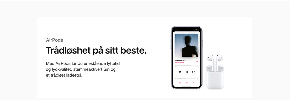 AirPods - trådløshet på sitt beste