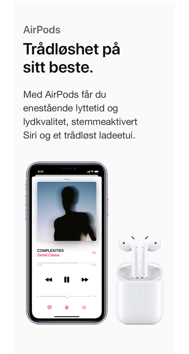 AirPods - trådløshet på sitt beste