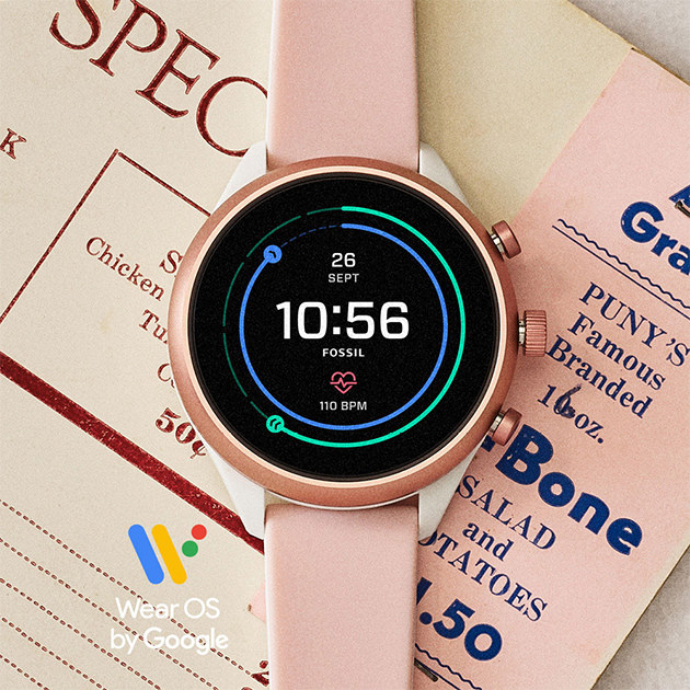 fossil q hybrid smartklokke