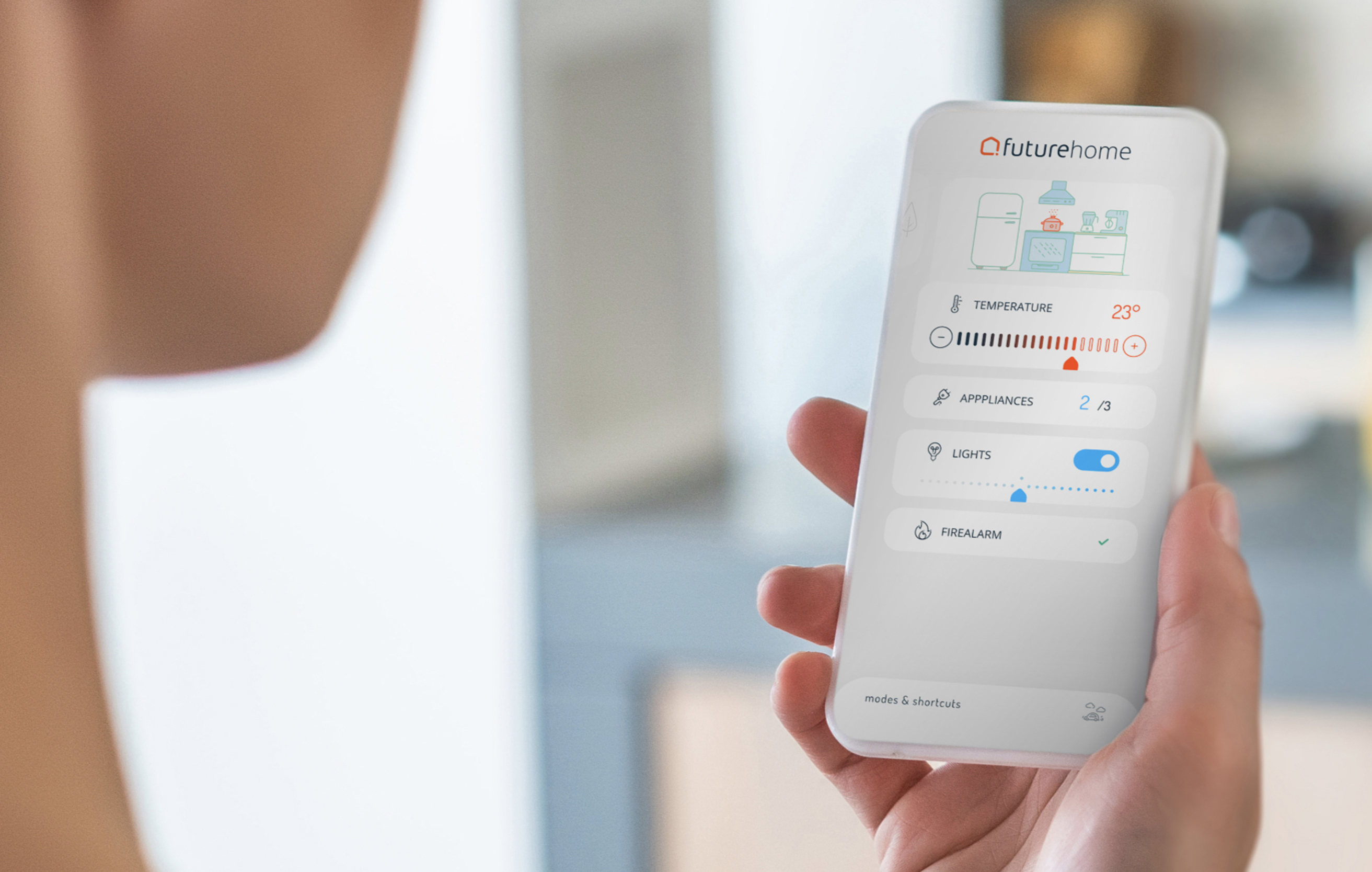 Med Futurehome kan du lade mobile trygt Futurehome-appen