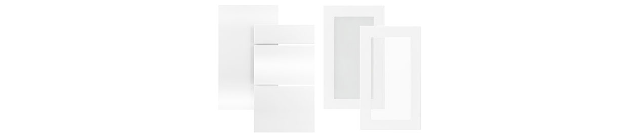 Gloss White Epoq-fronter i typen Gloss White