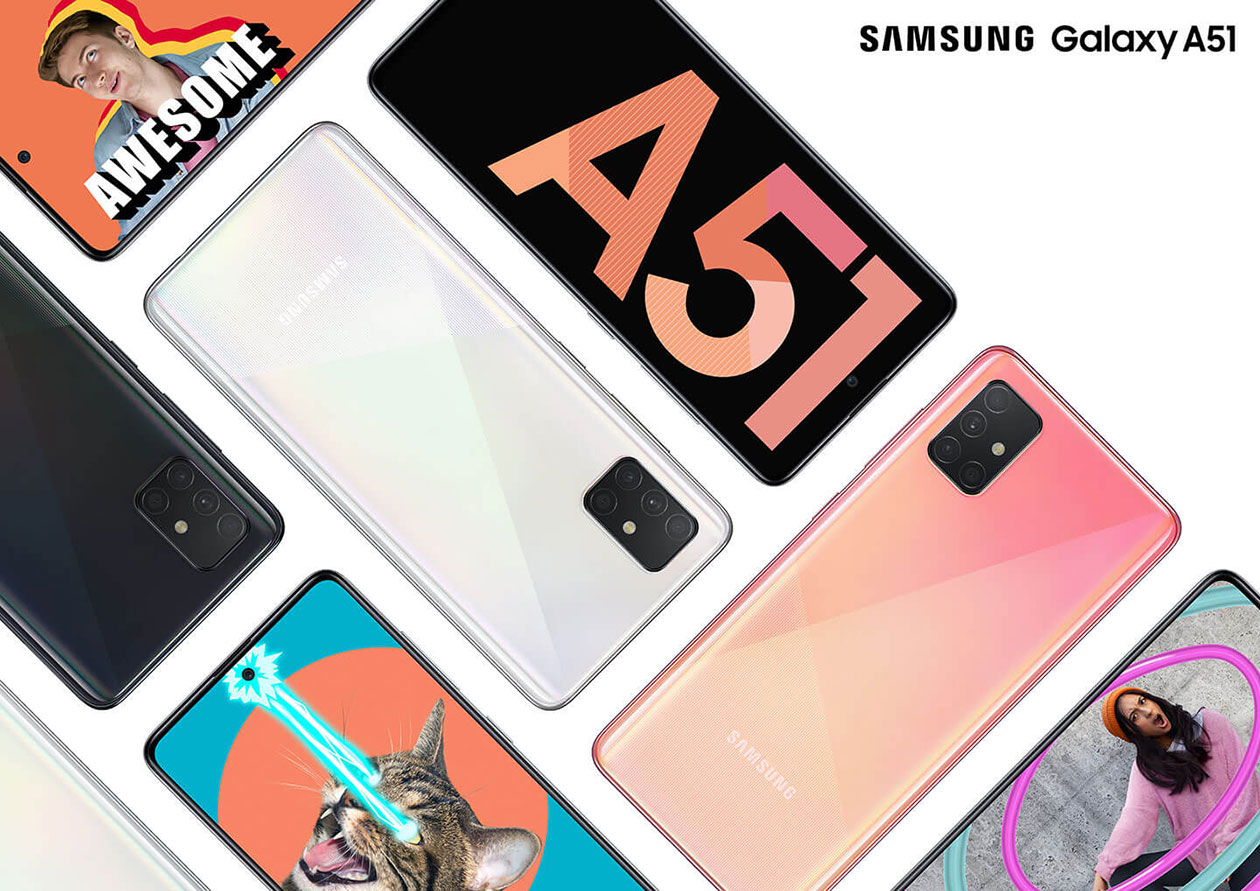 Samsung Galaxy A51 og A71 Samsung Galaxy A51 og A71