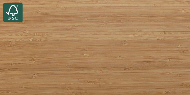 Bamboo Natural Oiled Benkeplate av heltre ved navn Bamboo Natural Oiled