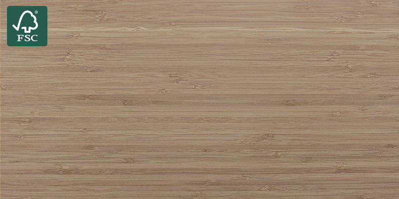 Bamboo White Oiled Benkeplate av heltre ved navn Bamboo White Oiled