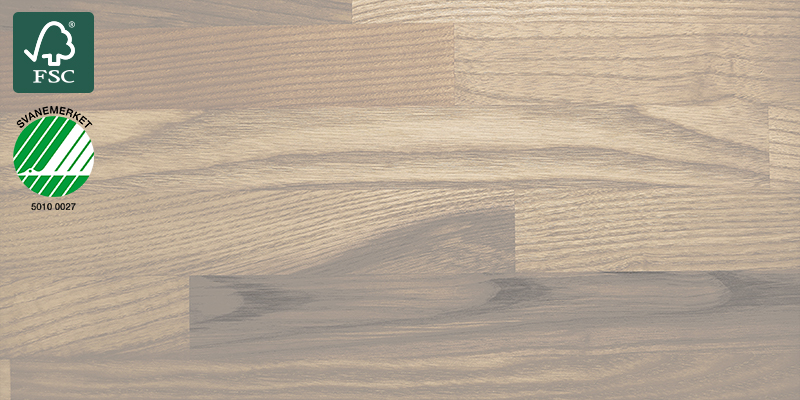 Core Ash Grey Oiled Benkeplate av heltre ved navn Core Ash Grey Oiled