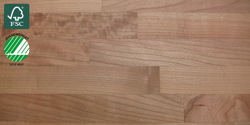 European Cherry Benkeplate av heltre ved navn European Cherry
