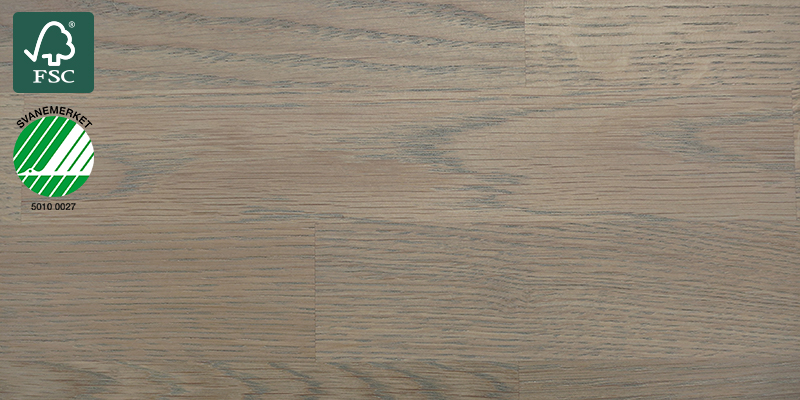 Oak Grey Oiled Benkeplate av heltre ved navn Oak Grey Oiled